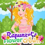 เกมส์เสริมสวยราพันเซลมงกุฏดอกไม้ Rapunzels Flower Crown