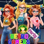 เกมส์เจ้าหญิงดิสนีย์เที่ยวปาร์ตี้เกมเมอร์ Retro Gamers Party