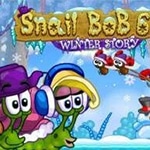 เกมส์หอยทากผจญภัย 6 Snail Bob 6 Winter Story