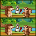 เกมส์จับผิดภาพในป่า Spot The Differences Forests