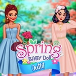 เกมส์แต่งตัวเจ้าหญิงน่ารักสไตล์ฤดูใบไม้ผลิ Spring Baby Doll Outfit