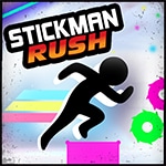 เกมส์ตัวเส้นวิ่งวิบาก Stickman Rush