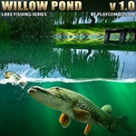 เกมส์ตกปลาคลองหลังบ้าน Willow Pond Fishing