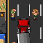 เกมส์ขับรถบรรทุกชนซอมบี้ Zombie Crashing