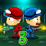 เกมส์ยิงซอมบี้ป้องกันฐานทัพ3คน Zombie Parade Defense 3