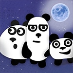 เกมส์หมีแพนด้าผจญภัยกลางคืน 3 Pandas 2 Night