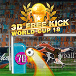 เกมส์แข่งเตะฟรีคิกชิงแชมป์โลก 3D Free Kick World Cup 18