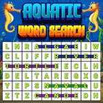 เกมส์หาคำศัพท์ใต้บาดาล Aquatic Word Search