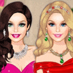 เกมส์เสริมสวยบาร์บี้หน้าหนาว Barbie Winter Glam