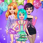 เกมส์แต่งตัวเจ้าหญิงปาร์ตี้แสนสนุก Blonde Princess Fun Tower Party