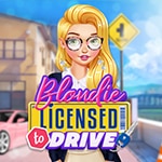 เกมส์ช่วยสาวสวยทำใบขับขี่ Blondie Licensed To Drive