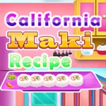 เกมส์ทำแคลิฟอร์เนียโรล California Maki Recipe