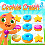 เกมส์จับคู่คุกกี้แสนหวาน Cookie Crush 3