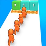 เกมส์วิ่งรวมพรรคพวก Crowd Stack 3D