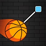 เกมส์ตัดเชือกลูกบาสลงห่วง Cut and Dunk