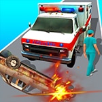 เกมส์ขับรถฉุกเฉินรับคนไข้ Emergency Ambulance Simulator