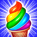 เกมส์ทำไอศกรีมน้ำแข็งแสนอร่อย Frosty Ice Cream Icy Dessert