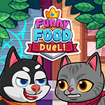 เกมส์หมากับแมวแข่งกินอาหาร Funny Food Duel