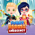 เกมส์รักษาฮีโร่บาดเจ็บ Funny Heroes Emergency