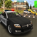 เกมส์ขับรถตำรวจไล่ล่าคนร้าย Grand Vegas Simulator