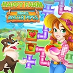 เกมส์เรียงท่อรดน้ำต้นไม้ Happy Farm Make Water Pipes