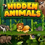 เกมส์หาสัตว์ป่าที่ซ่อนอยู่ Hidden Animals
