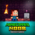 เกมส์มายคราฟผจญภัยล่าสมบัติ Minecaves Noob Adventure