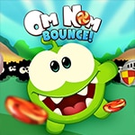 เกมส์กบยิงลูกอมแสนสนุก Om Nom Bounce