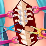 เกมส์รักษากระดูกสันหลังคด Princess Scoliosis Surgery