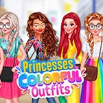 เกมส์แต่งตัวเจ้าหญิงแฟชั่นสีสดใส Princesses: Colorful Outfits