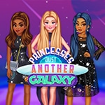 เกมส์แต่งตัวแฟชั่นแกแล็คซี่ Princesses Just Another Galaxy