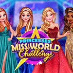 เกมส์แต่งตัวมิสเวิร์ล Princesses Miss World Challenge