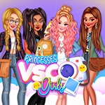 เกมส์แต่งตัวแฟชั่นร็อคน่ารัก Princesses: VSCO Girls