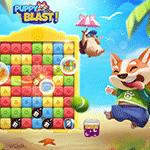 เกมส์ทำลายบล็อคแสนสนุก Puppy Blast