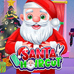 เกมส์ตัดผมซานต้าครอส Santa Haircut