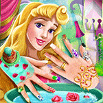 เกมส์ทำเล็บเจ้าหญิงนิทรา Sleeping Princess Nails Spa