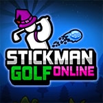 เกมส์ตัวเส้นตีกอล์ฟ Stickman Golf Online