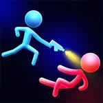 เกมส์ตัวเส้นต่อสู้2คน Stickman Temple Duel