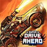 เกมส์ต่อสู้ขับรถชนกัน Super Drive Ahead