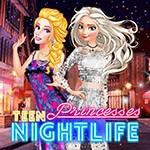 เกมส์แต่งตัวเจ้าหญิงเที่ยวกลางคืน Teen Princesses Nightlife