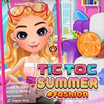 เกมส์แต่งตัวสาวสวยติ๊กต็อกซัมเมอร์ Tictoc Summer Fashion