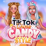 เกมส์แต่งตัวติ๊กต็อกสไตล์แคนดี้ TikTok Divas Candy Style