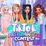 เกมส์แต่งตัวแฟชั่นสีพาสเทล TikTok Pastel Addicts Contest