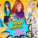 เกมส์แต่งตัวเจ้าหญิงไปเที่ยวกับเพื่อน Trendy Outfits for Princess