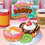 เกมส์ทำขนมโดนัท Yummy Donut Factory