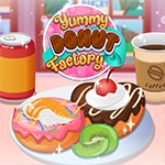 เกมส์ทำขนมโดนัท Yummy Donut Factory