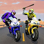 เกมส์ขับมอเตอร์ไซค์ต่อสู้ Biker Battle 3D