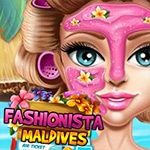 เกมส์แต่งหน้าเที่ยวมัลดีฟส์ Fashionista Maldives Real Makeover