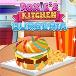 เกมส์ทำแฮมเบอร์เกอร์ยัมมี่ Roxie’s Kitchen: Burgeria