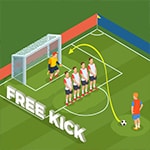 เกมส์ยิงฟรีคิกเข้าประตู Soccer Free Kick